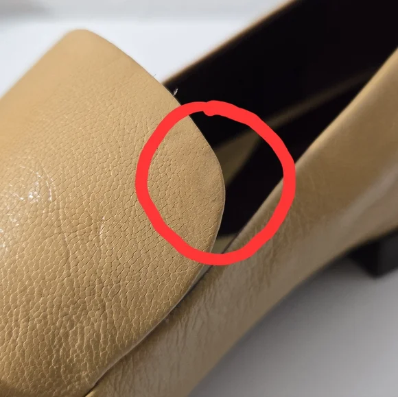 Tory Burch Jessa Loafer Ginger Shortbread Gold Dragon Slip On Flats Women's 10.5 - Picture 9 of 14